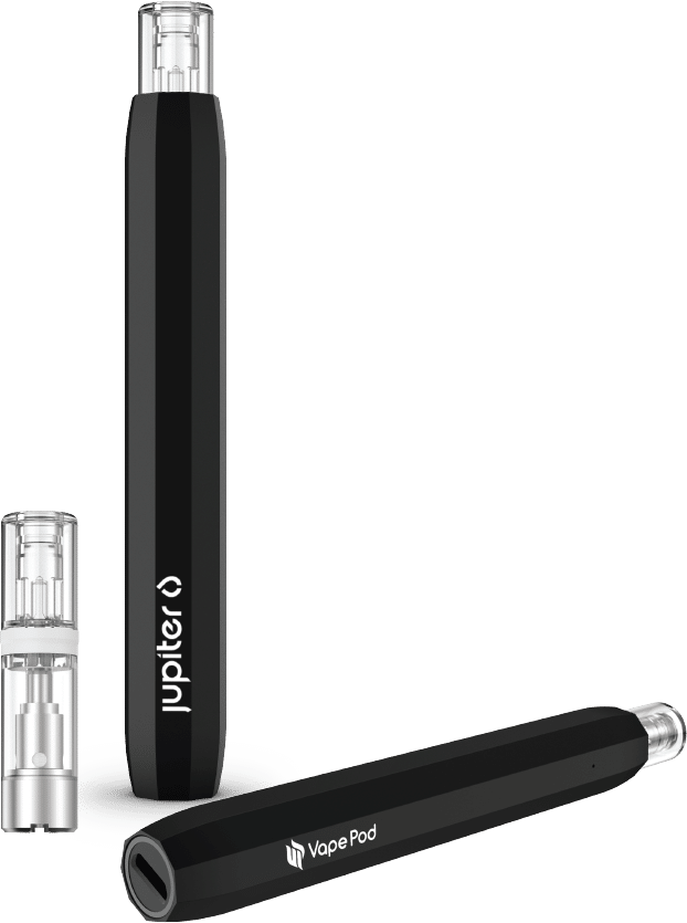 Jupiter CCELL® Liquid9 Vaporizers Standing and Laying