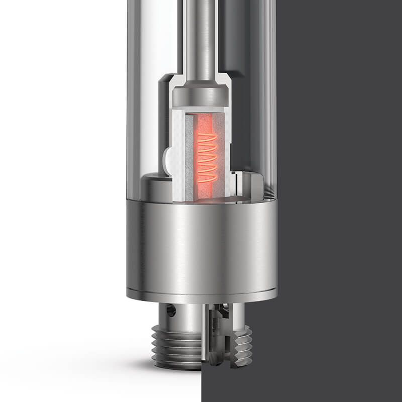 Cross Section of a Jupiter CCELL® Cartridge Atomizer