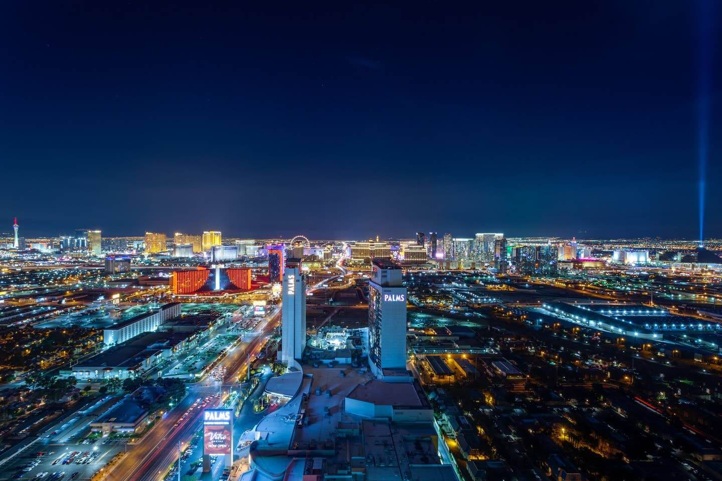 Las Vegas Penthouse View of the Strip